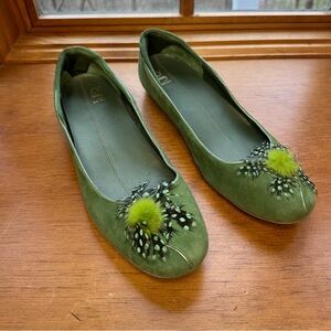 Cole Haan x Nike “G Series” Green Ballet Flats Size 9B